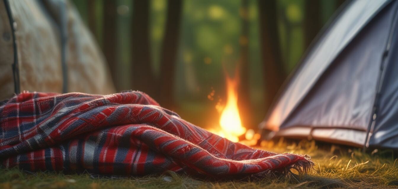 Camping blanket seasonal selection