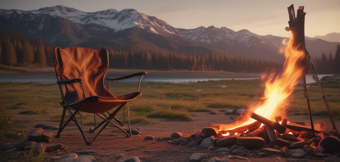 Camping Chair in Campsite