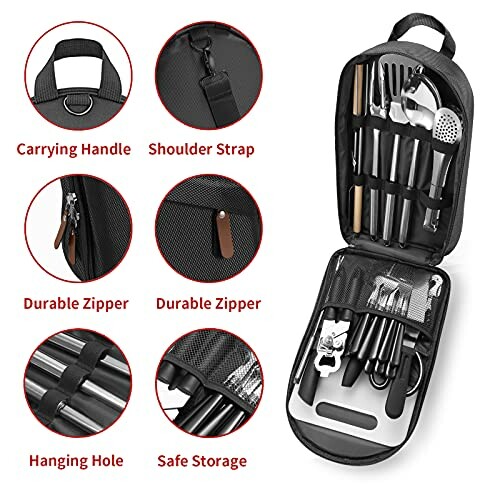 Portable Camping Kitchen Utensil Set