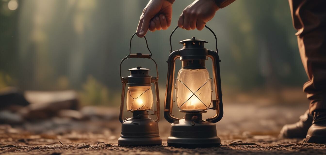 Camping Lantern Weight