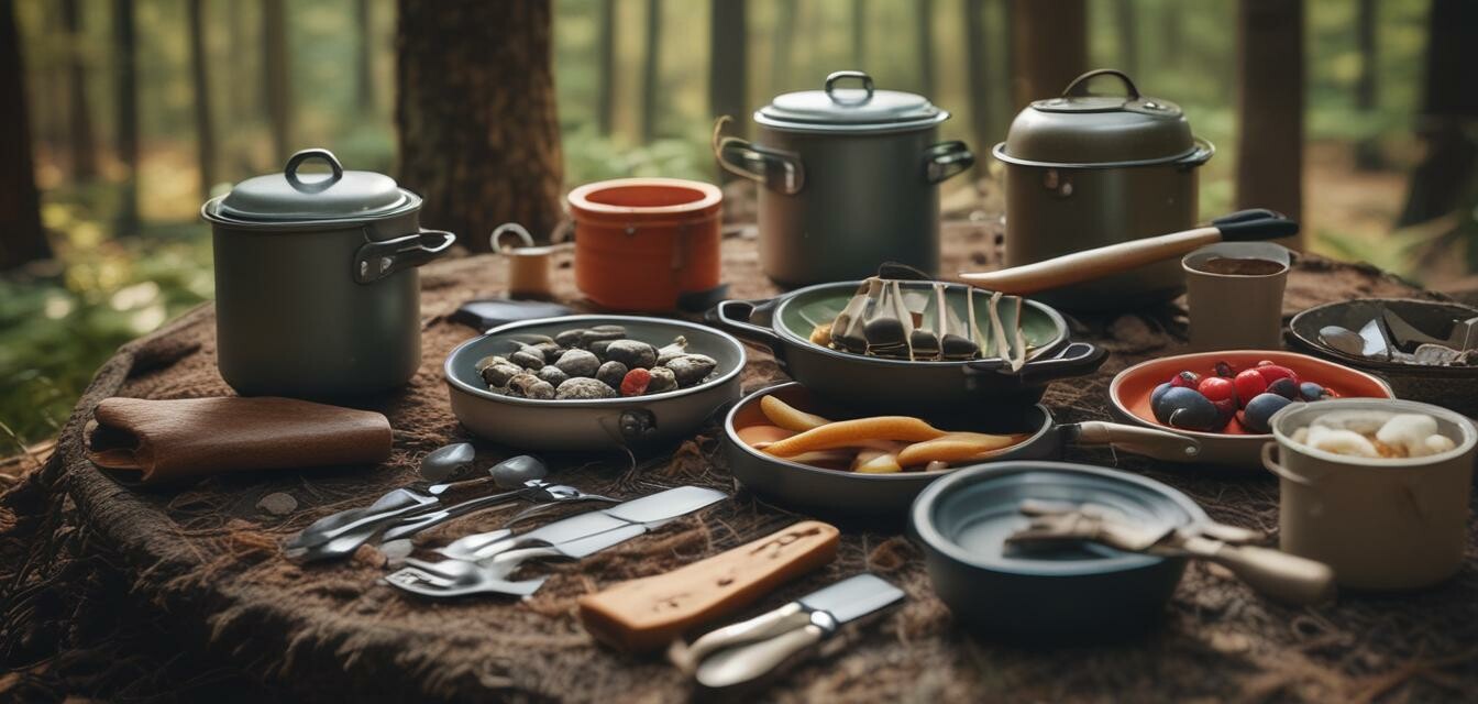 Camping cookware for families