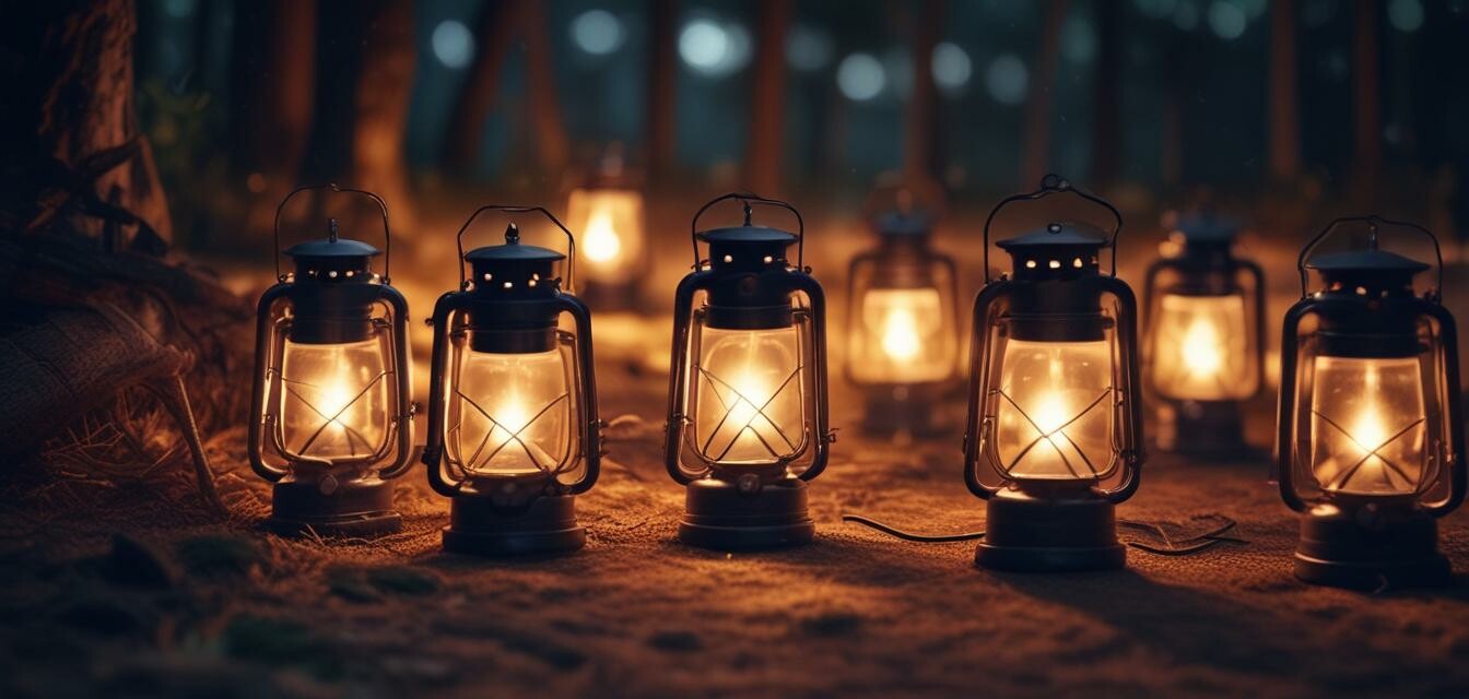 Camping lanterns for families