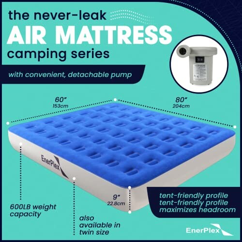 EnerPlex Never-Leak Camping Air Mattress