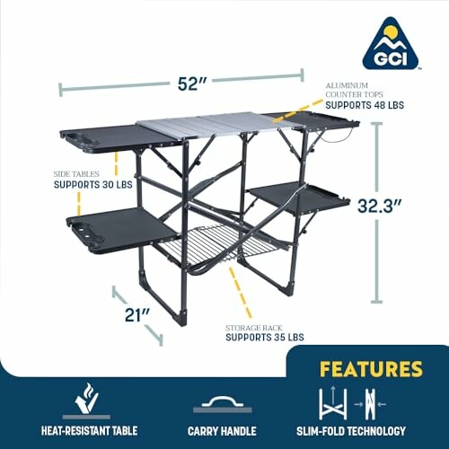 GCI Outdoor Slim-Fold Cook Station