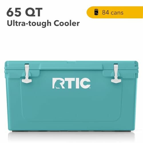 RTIC 65 QT ultra-tough cooler, holds 84 cans.